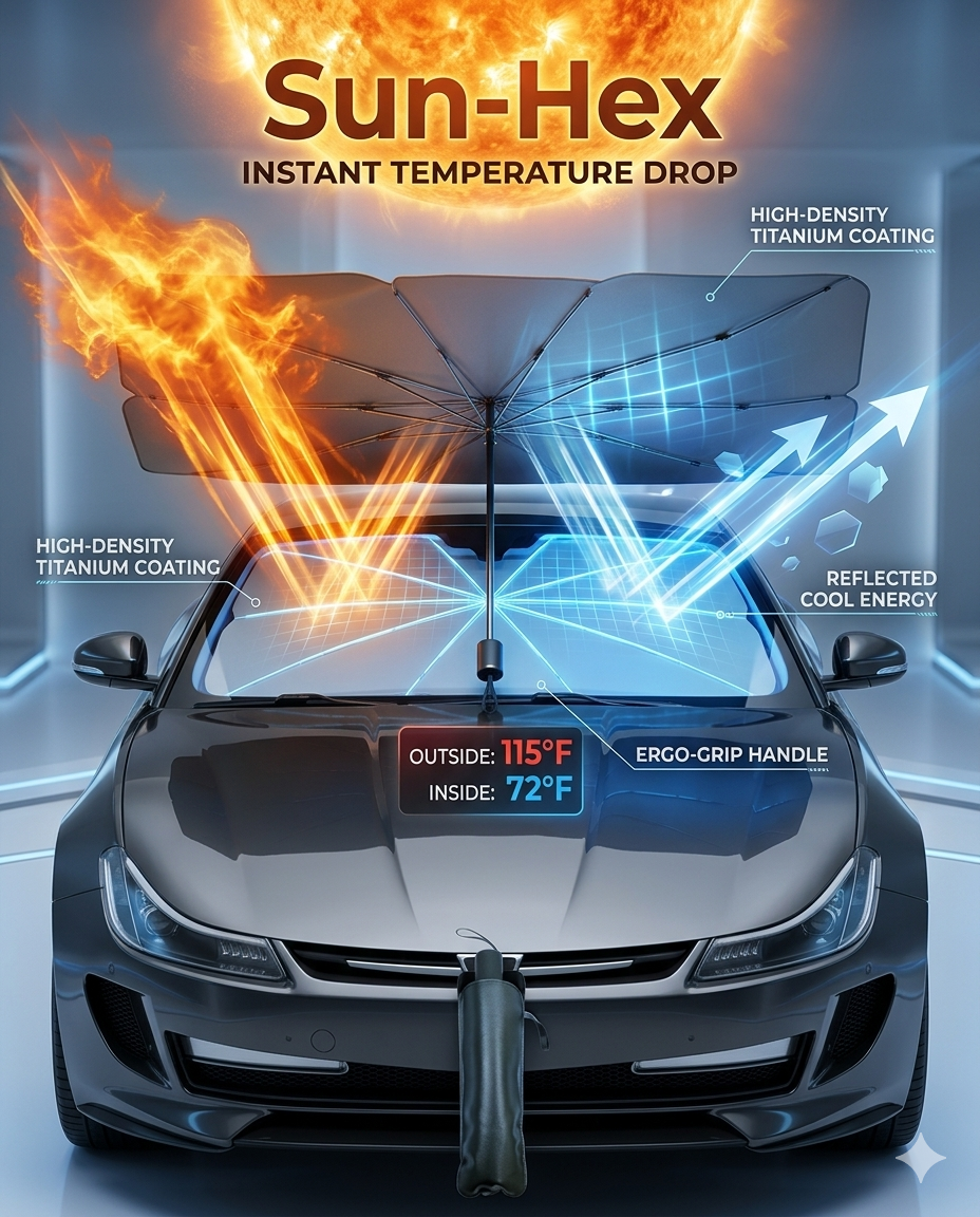 CarCool Umbrella Shield